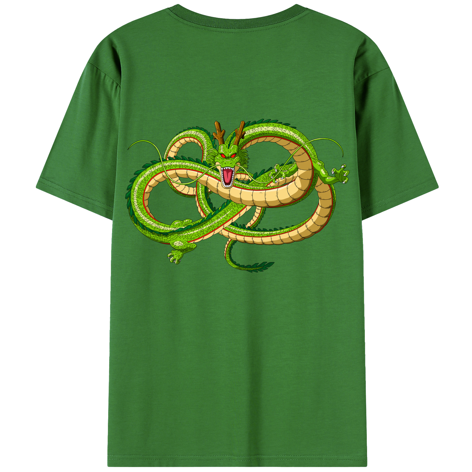 （画像用） ドラゴンボール 神龍 シェンロン DRAGON BALL Shenron レディース半袖Tシャツ(バックプリント)